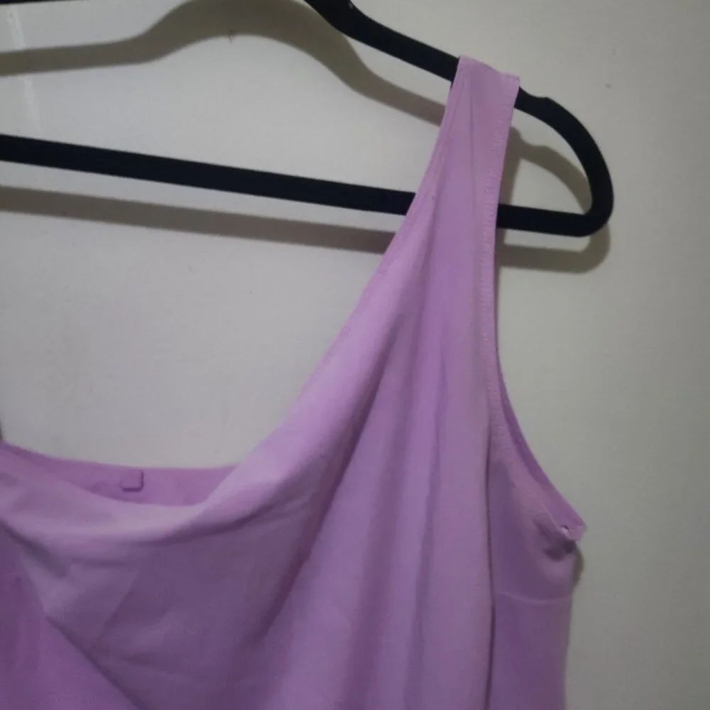 Abercrombie & Fitch 1 Shoulder Traveler Mini Dress Size Medium - Picture 2 of 8